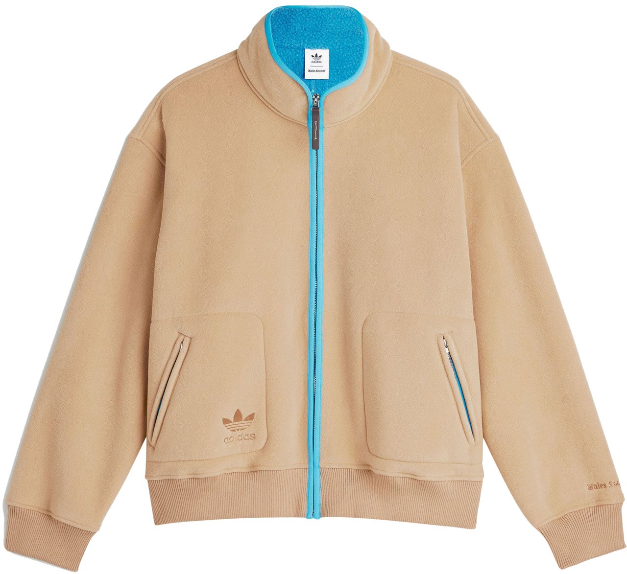 Adidas Wales Bonner Fleece Jacket Cardboard Divers