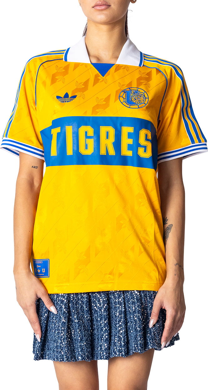 Adidas TIGRES UANL ANNIVERSARY JERSEY COLLEGIATE GOLD Geel