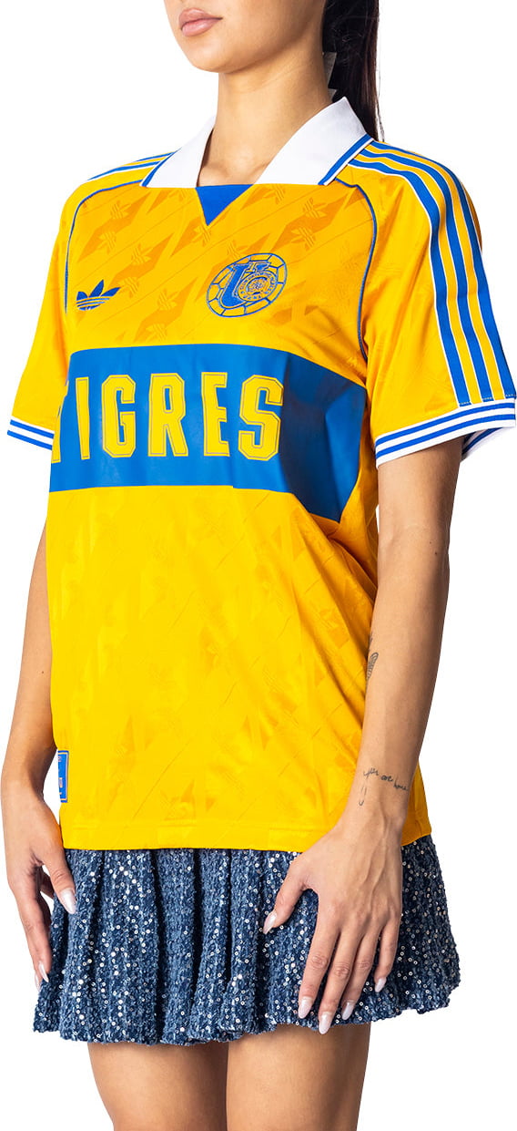 Adidas TIGRES UANL ANNIVERSARY JERSEY COLLEGIATE GOLD Geel
