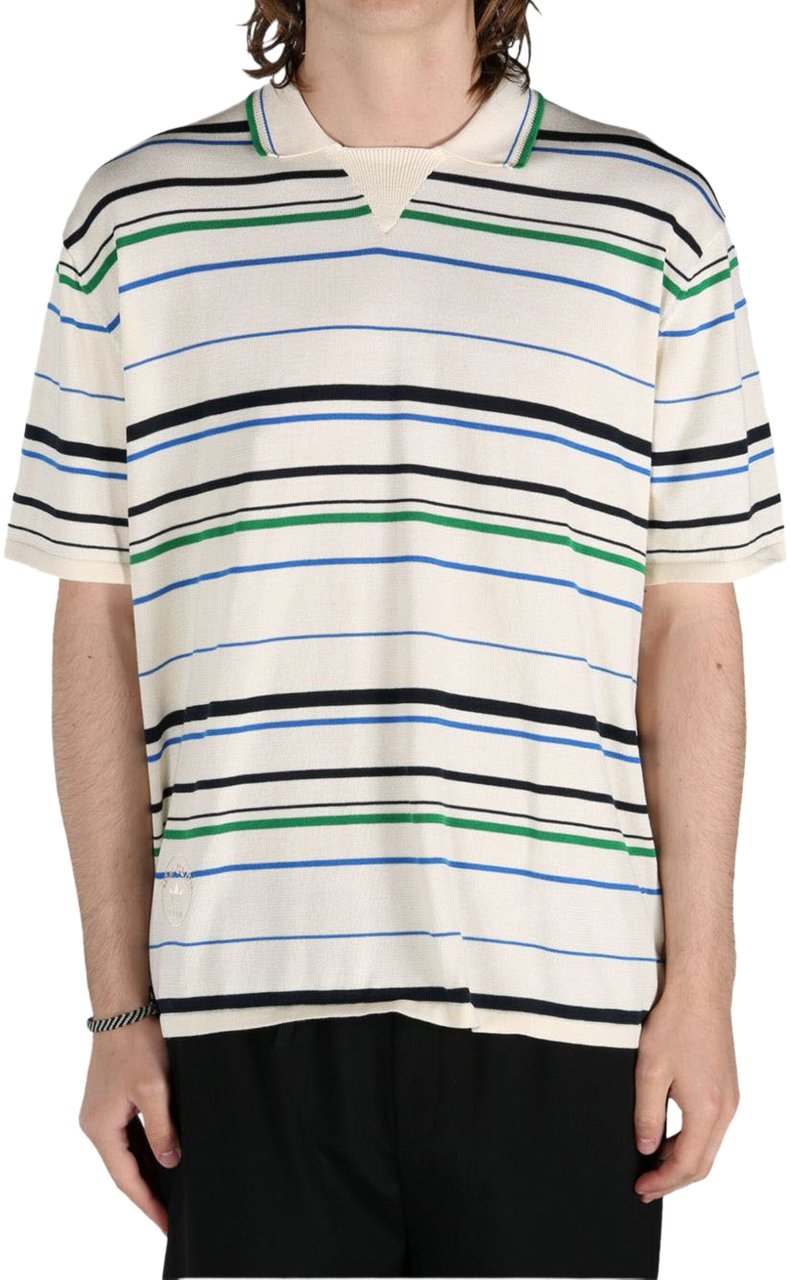 Adidas T-Shirts And Polos Beige Wit