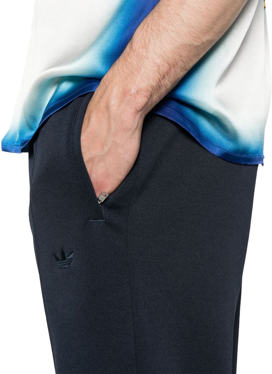 Adidas Trousers Blue Zwart