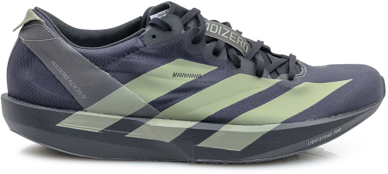 Adidas Adidas Adizero Adios 9 Sneakers Running Nere e Verde Zwart