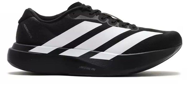 Adidas Adidas Adizero Evo SL Black White Zwart