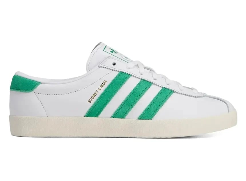 Adidas adidas Blanc Sporty & Rich White Court Green (Women's) Wit