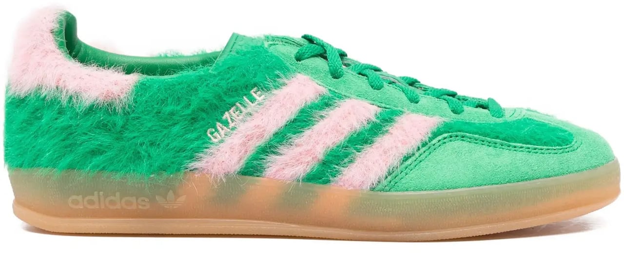 Adidas Gazelle Indoor W Green/glopnk/gum3 Groen