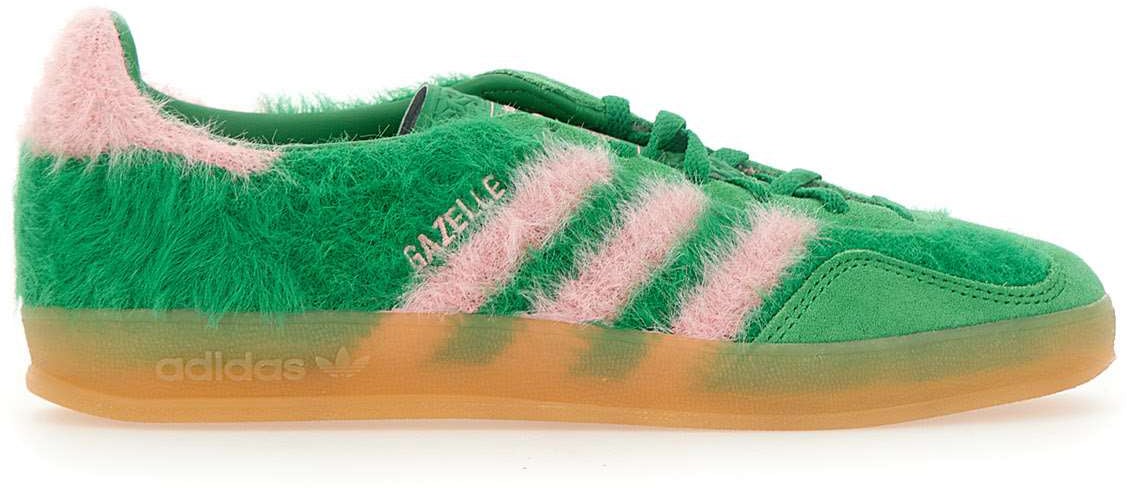 Adidas Gazelle Indoor W Green/glopnk/gum3 Groen