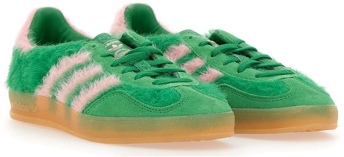 Adidas Gazelle Indoor W Green/glopnk/gum3 Groen