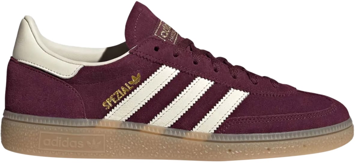 Adidas Handball Spezial W Maroon/crewht/goldmt Rood