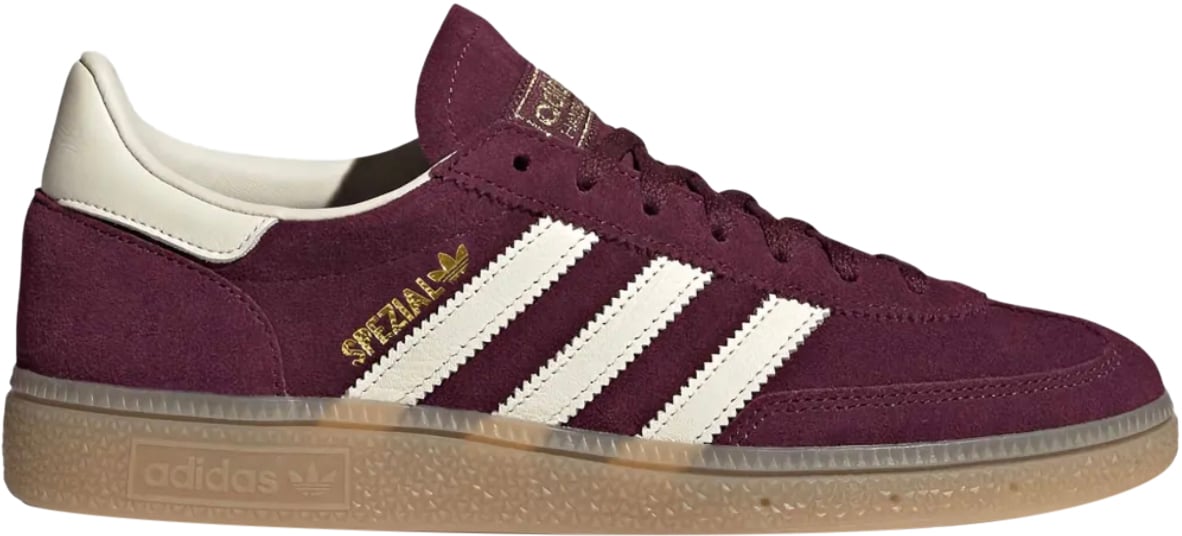 Adidas Handball Spezial W Maroon/crewht/goldmt Rood