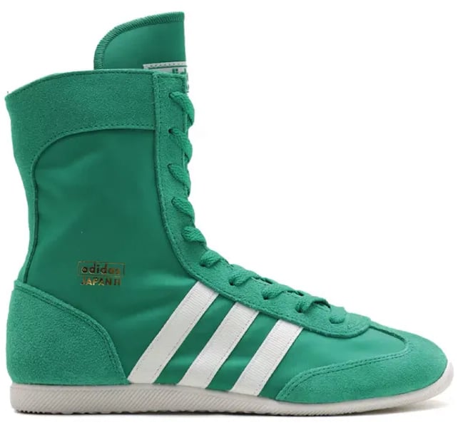 Adidas adidas Japan Mid Court Green White (Women's) Wit