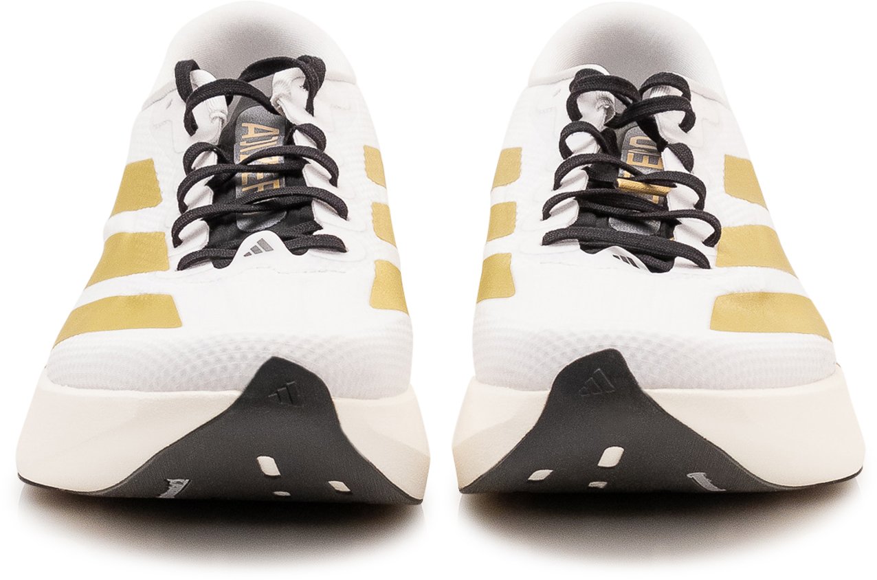 Adidas Sneakers Running con Lacci e Suola Spessa Wit