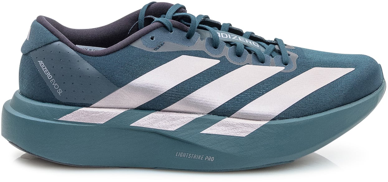 Adidas Adidas Adizero Evo SL Sneakers Running Blu e Bianche Groen