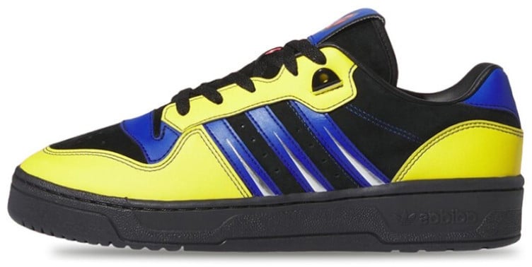 Adidas Adidas Rivalry 86 Low Deadpool & Wolverine Wolverine Zwart