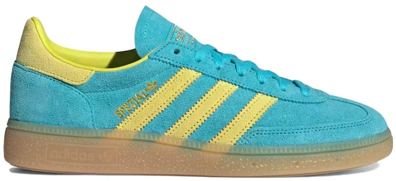 Adidas adidas Handball Spezial Blue Glow Bright Yellow (Women's) Blauw