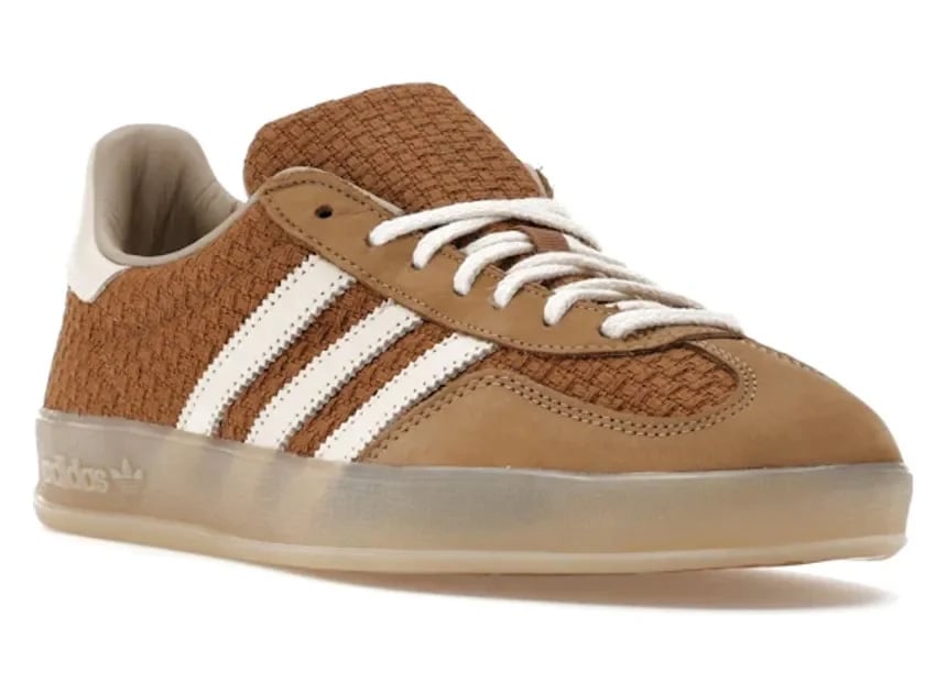 Adidas adidas Gazelle Indoor Brown Desert Wonder White Wit
