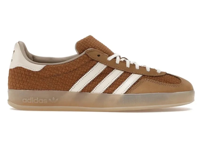 Adidas adidas Gazelle Indoor Brown Desert Wonder White Wit