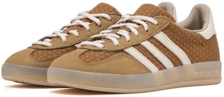 Adidas Gazelle Indoor Brown Desert Wonder White Beige