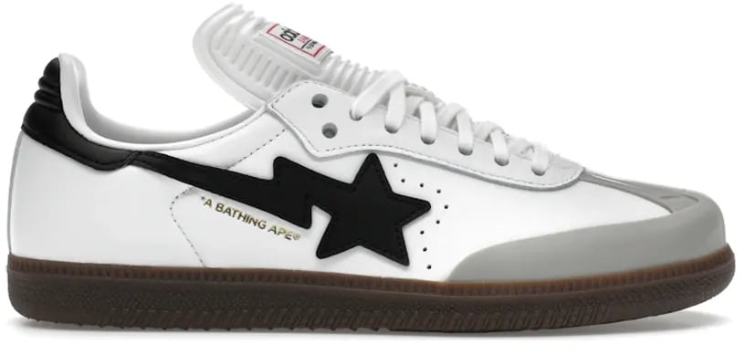 Adidas adidas Samba Bape White Black Gum Wit