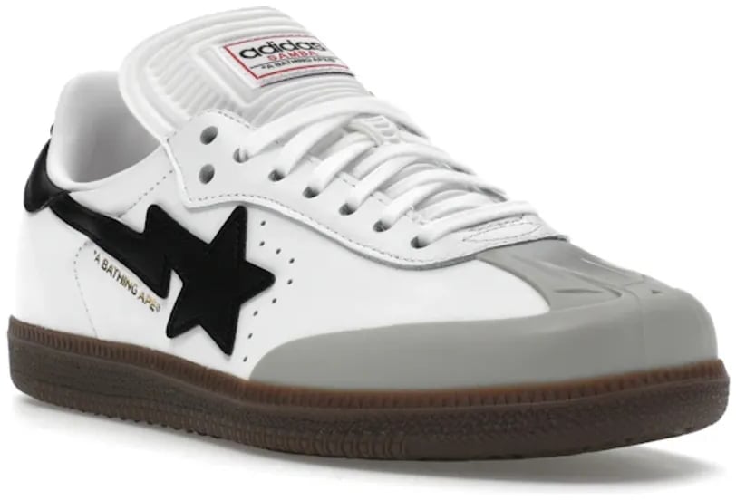 Adidas adidas Samba Bape White Black Gum Wit