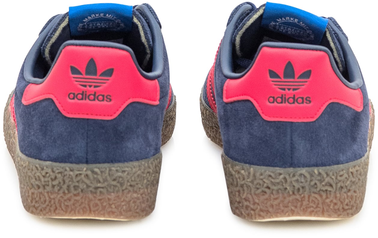 Adidas Adidas Montreal 76 Sneakers Blu e Rosse Blauw