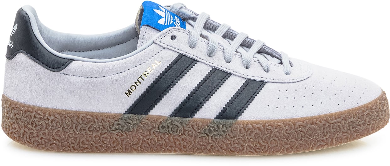 Adidas Adidas Montreal 76 Sneakers Bianche e Nere Grijs