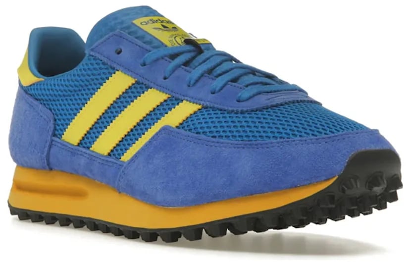 Adidas adidas TRX Mesh SPZL Hi-Res Blue Shock Yellow Blauw