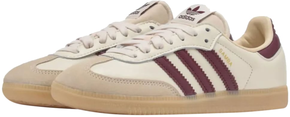 Adidas Samba Og Wonder White / Shadow Red / Gum Wit
