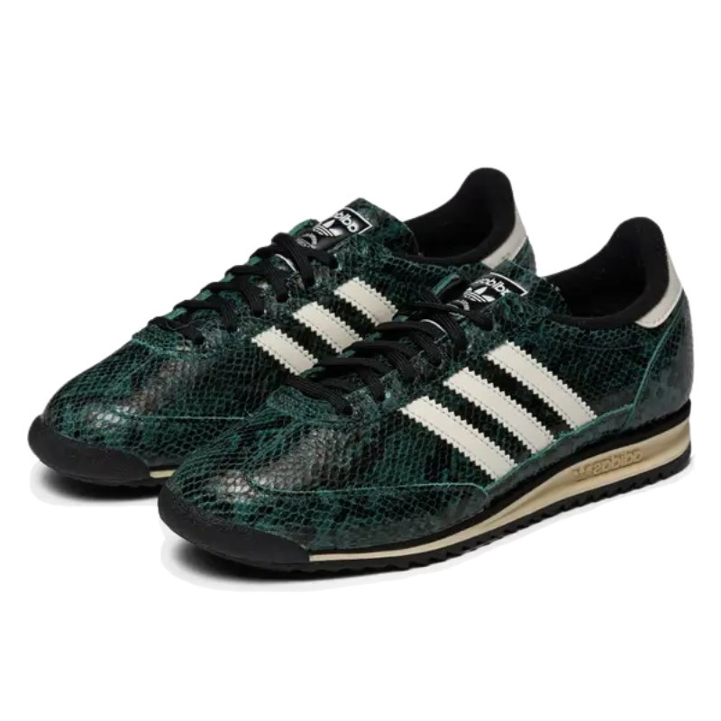 Adidas Adidas SL 72 OG Collegiate Green Snakeskin Groen