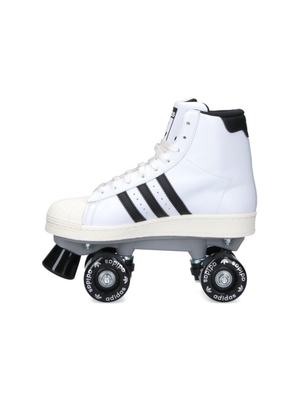 Adidas White "Superstar 82" Roller Skates Wit