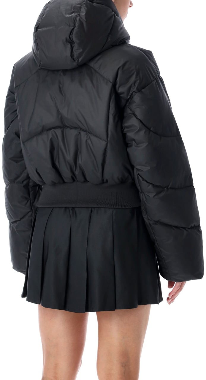 Adidas Cropped Puffer Nero Zwart