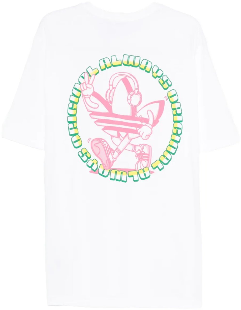 Adidas Graphic Tee Lo White Wit