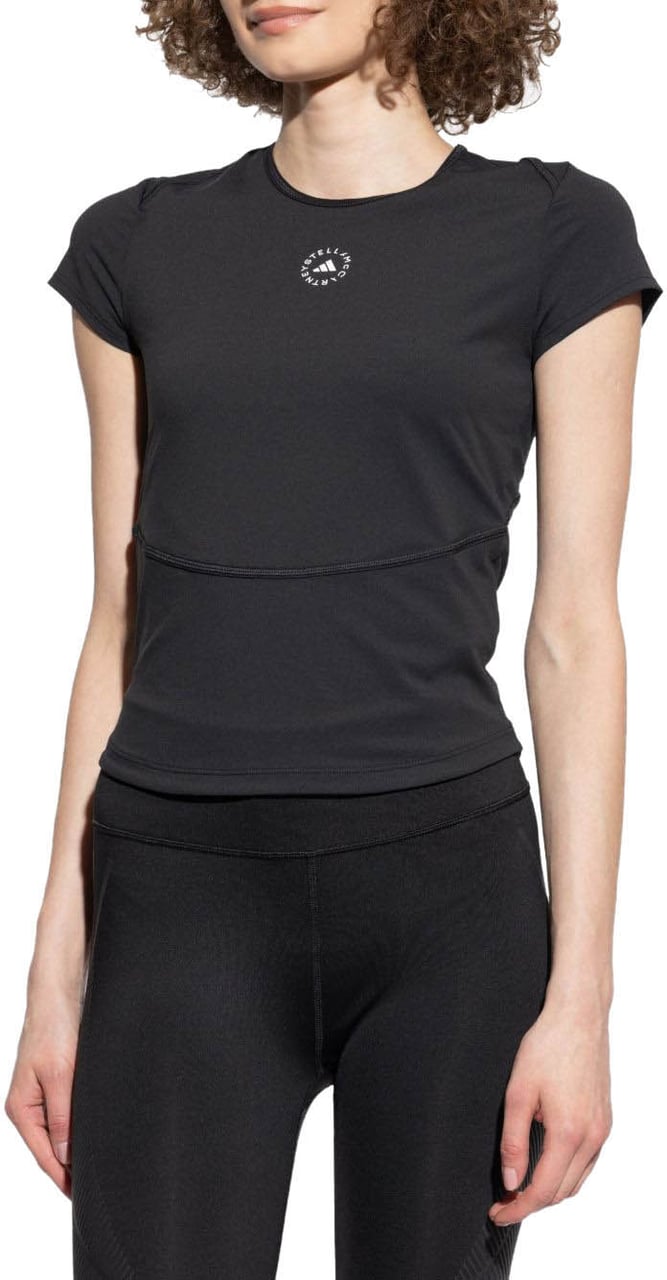 Adidas T-Shirts And Polos Black Zwart