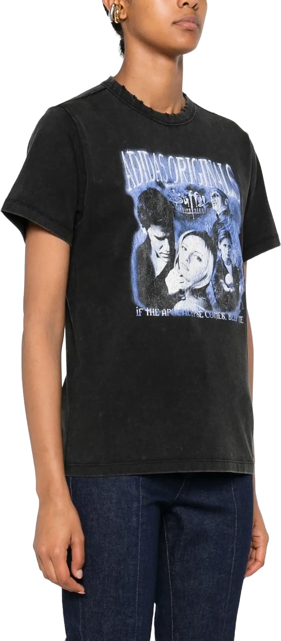 Adidas Buffy Tee Black Zwart