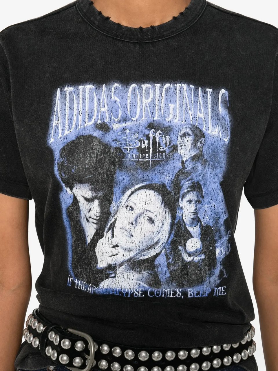 Adidas Buffy Tee Black Zwart