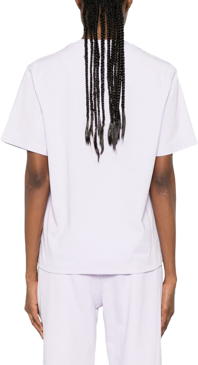 Adidas T-Shirts And Polos Lilac Paars