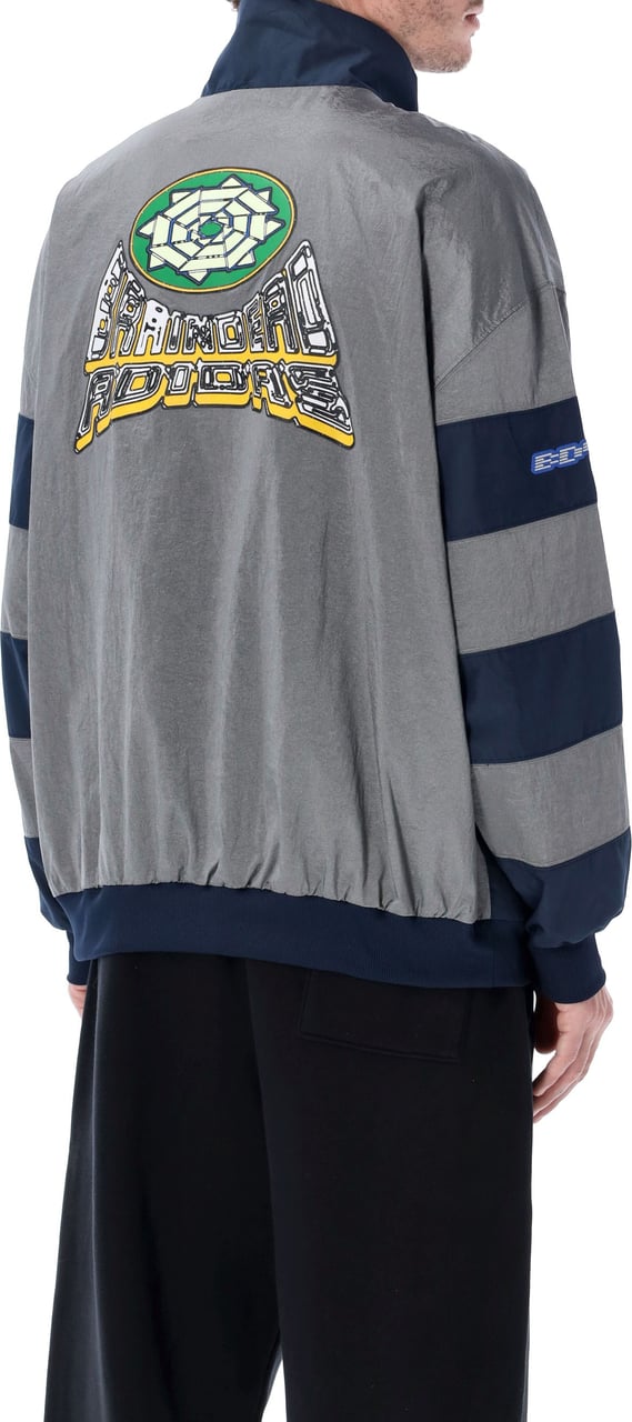 Adidas Brain Dead Track Top Navy Grey Divers