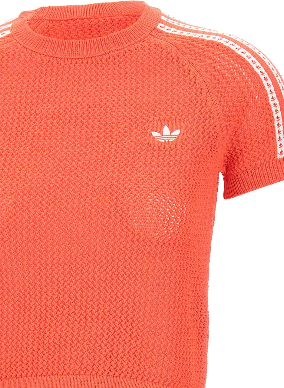 Adidas T-Shirts And Polos Red Rood