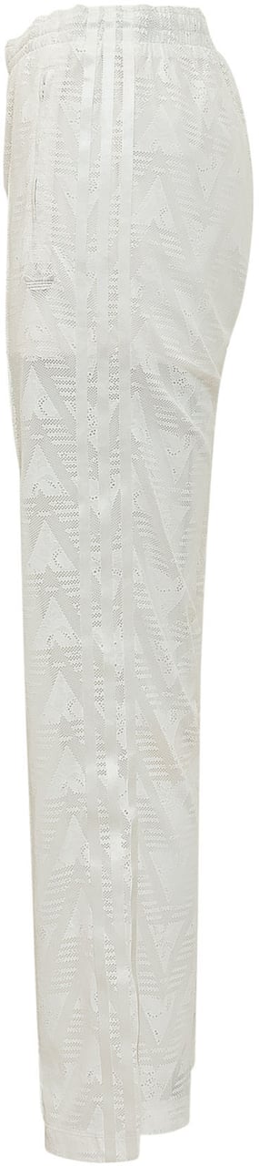 Adidas Pantaloni Sportivi con Bande Laterali Wit