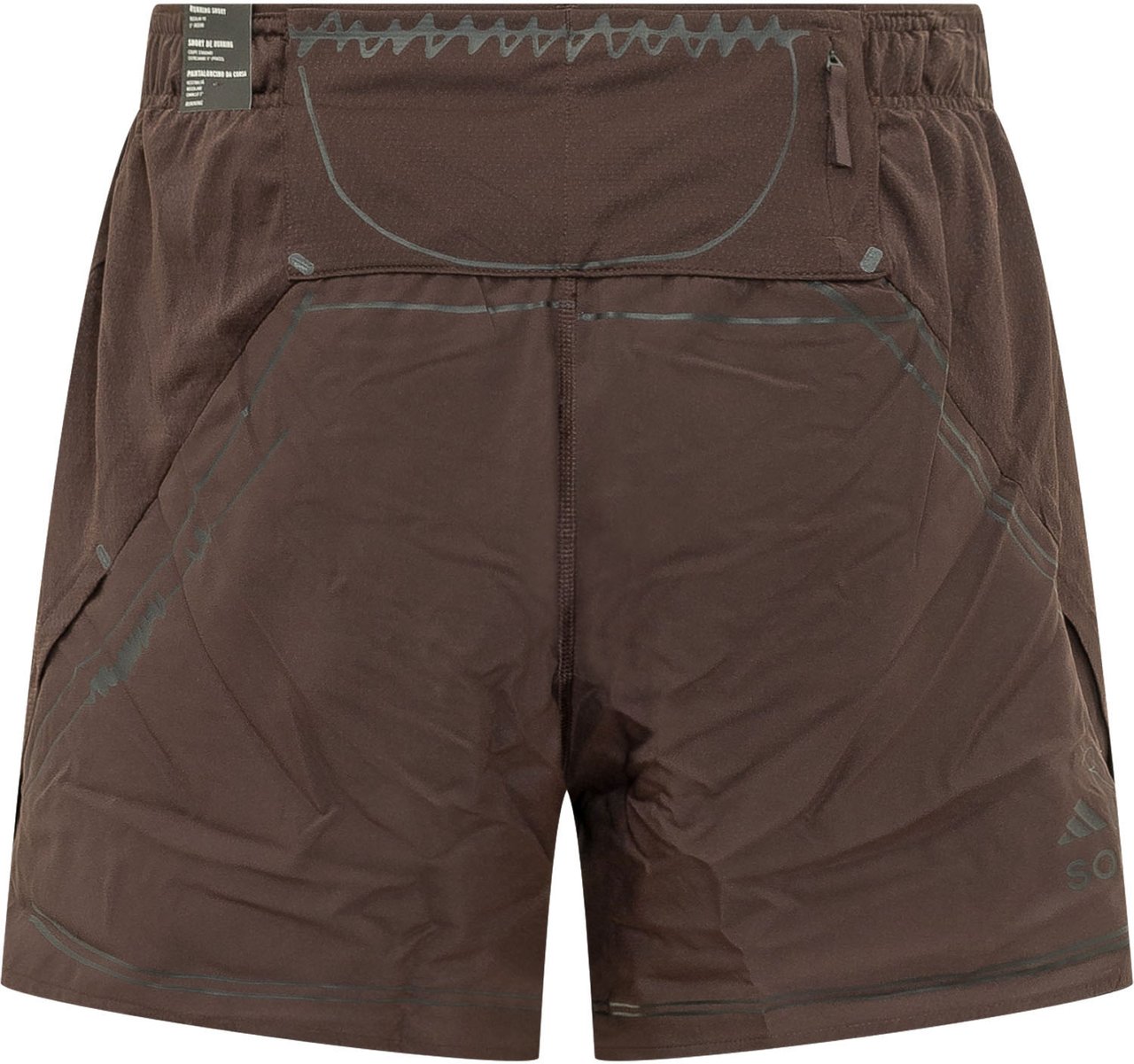 Adidas Shorts Tecnici con Inserti e Coulisse Bruin