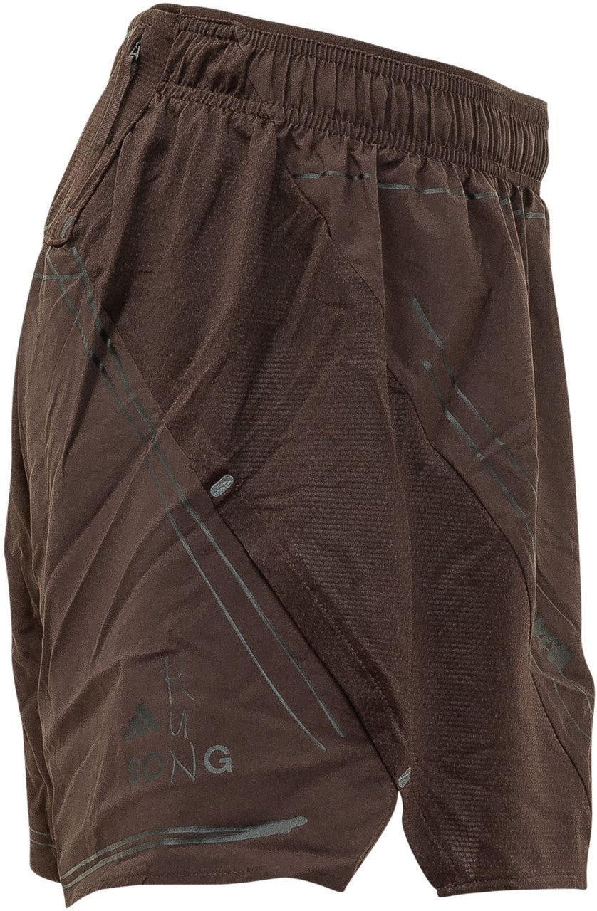 Adidas Shorts Tecnici con Inserti e Coulisse Bruin
