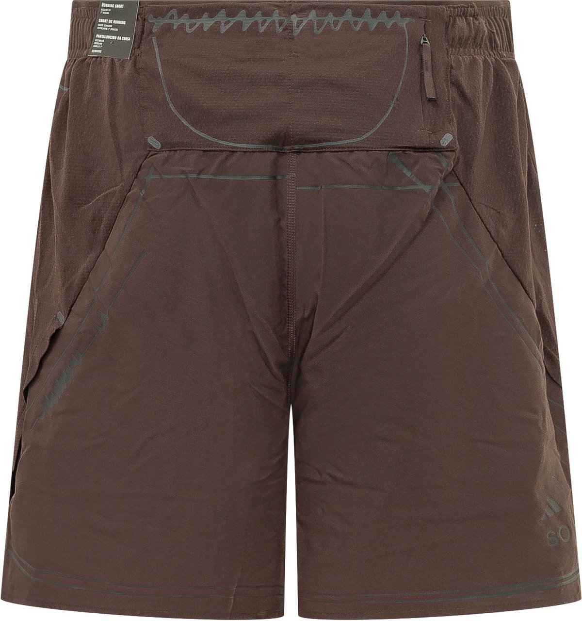 Adidas Shorts Tecnici con Inserti e Coulisse Bruin