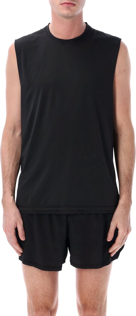 Adidas Y-3 mesh running tank Zwart