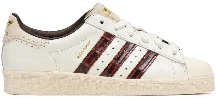 Adidas Adidas Superstar Wales Bonner White Brown Croc Wit