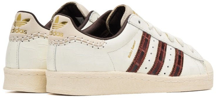 Adidas Adidas Superstar Wales Bonner White Brown Croc Wit