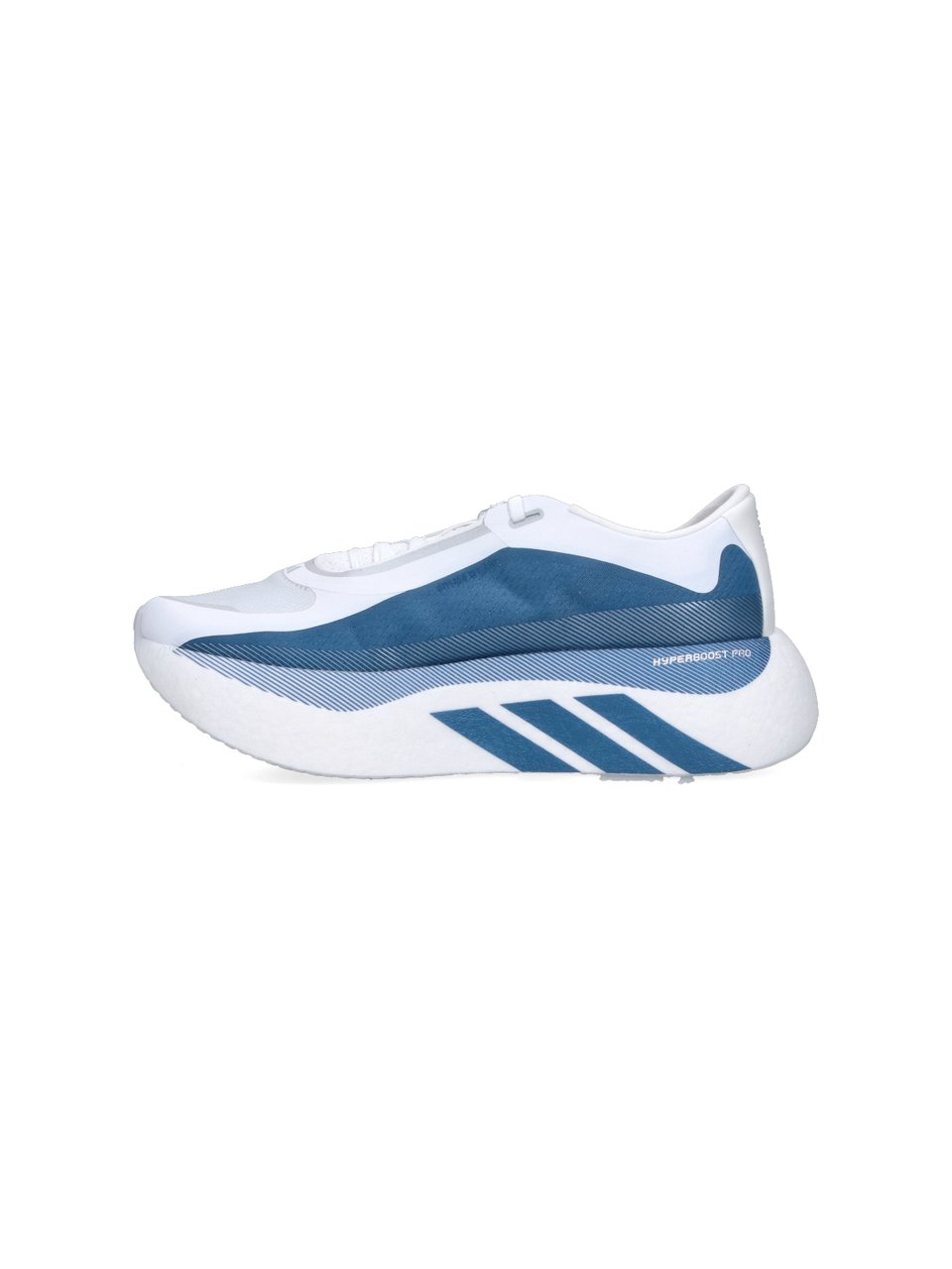 Adidas White Aerodynamic Blue Mesh Panel Sneakers Wit