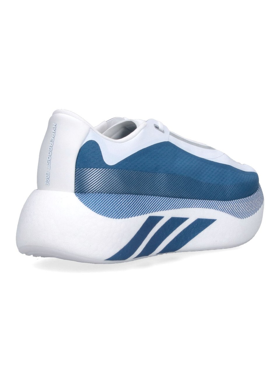 Adidas White Aerodynamic Blue Mesh Panel Sneakers Wit