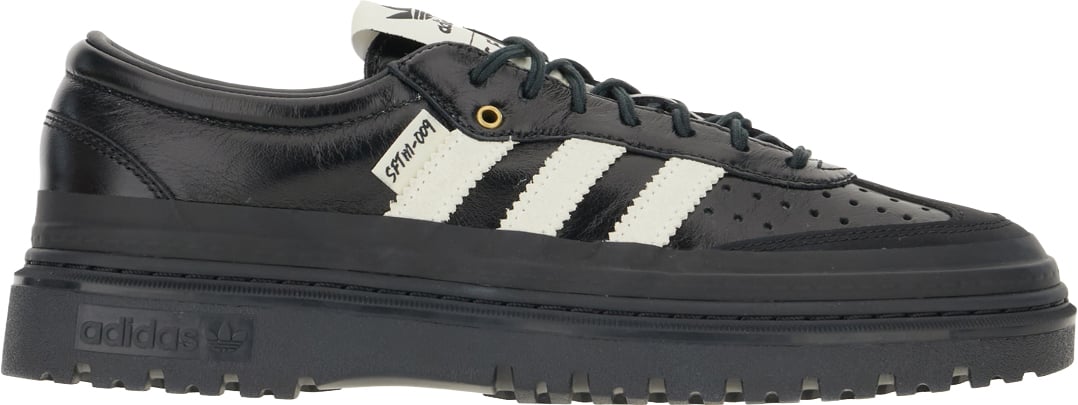 Adidas By Song For The Mute Black leather Adidas x Song For The Mute Samba sneakers Zwart