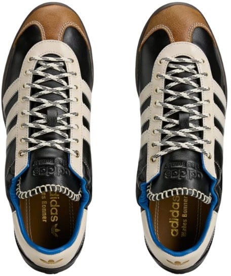 Adidas Karintha OG Wales Bonner White Black Lush Blue Zwart