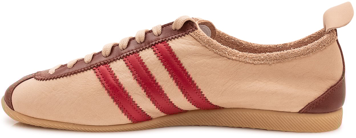 Adidas Sneakers Japan con Inserti a Contrasto e Lacci Beige