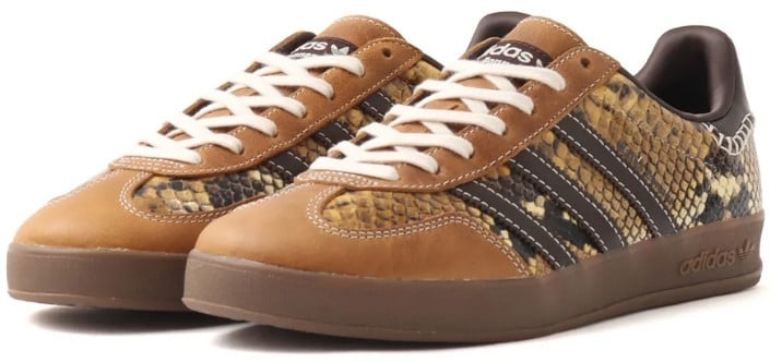 Adidas Gazelle Indoor Wales Bonner Snakeskin Beige